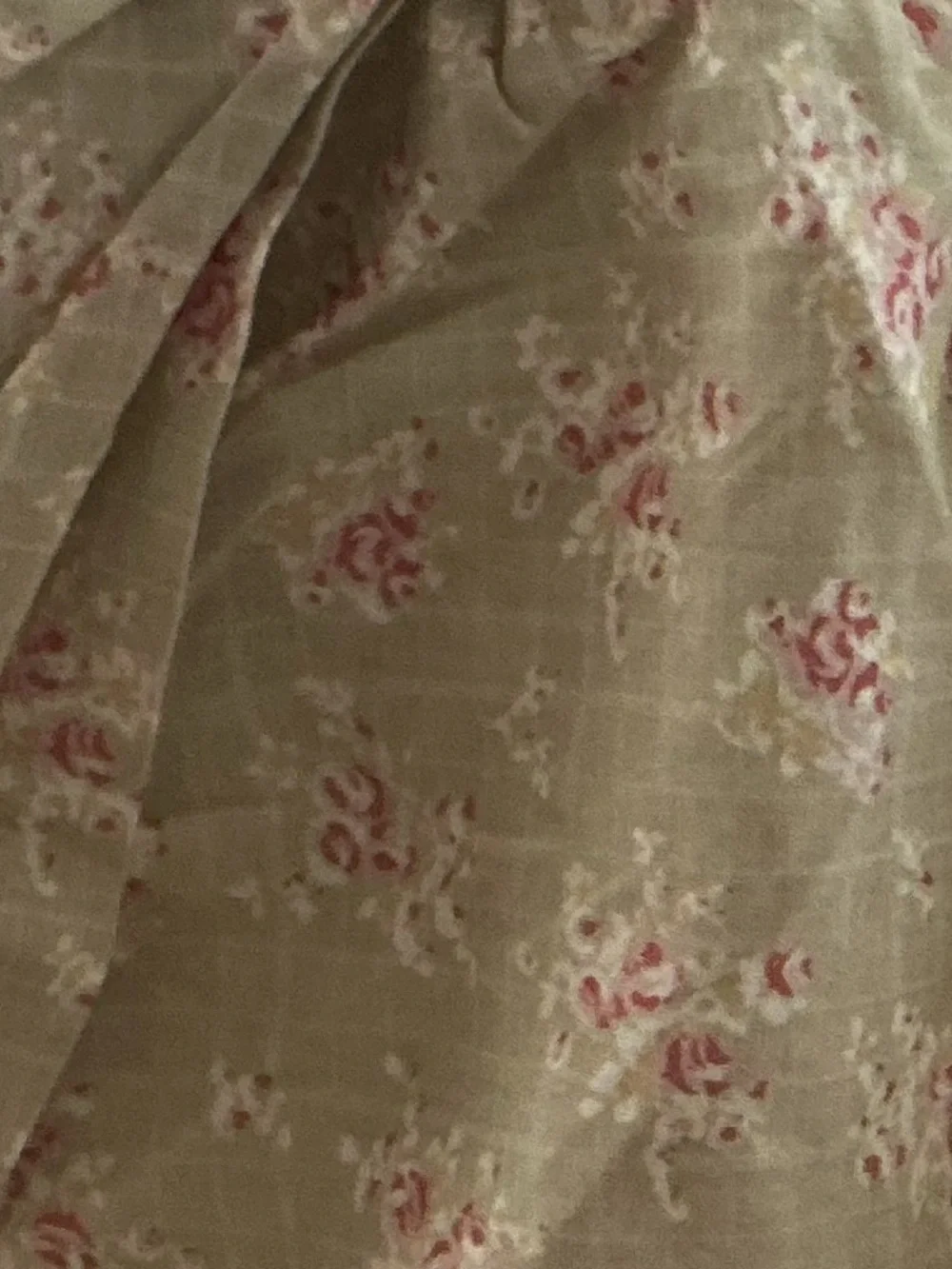Vintage J.C. Penney Ruffled Bedskirt
